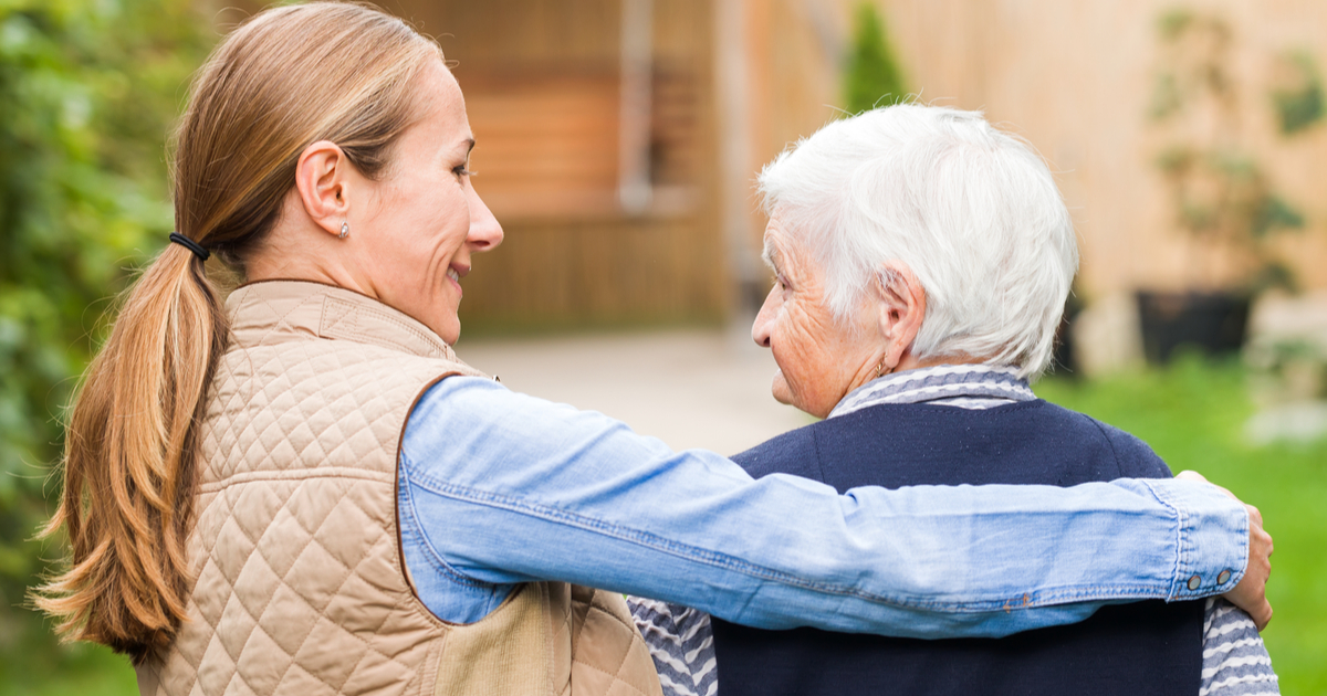 Staying positive while caring for someone with dementia