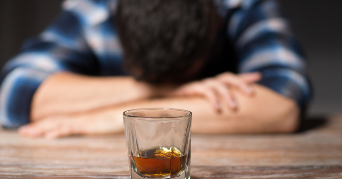 A family caregiver deals with an alcohol problem.