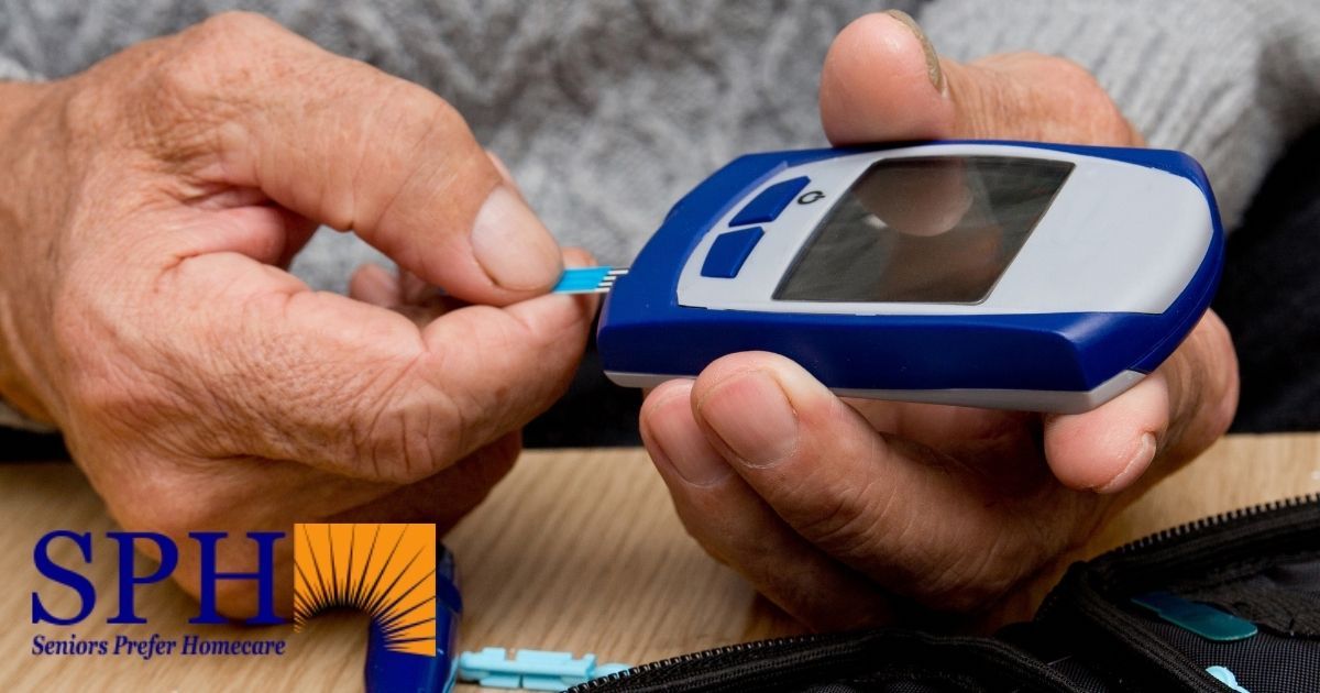 Monitoring glucose levels is key to managing diabetes in seniors
