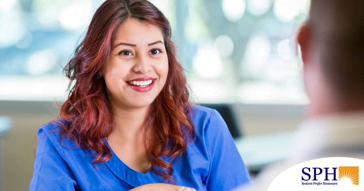 A Caregiver displays traits sought after by Caregiver Agencies.